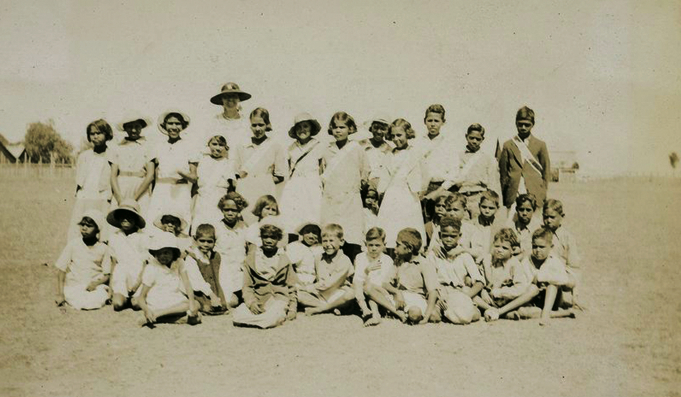 Children at Barambah Aboriginal Settlement c1933
