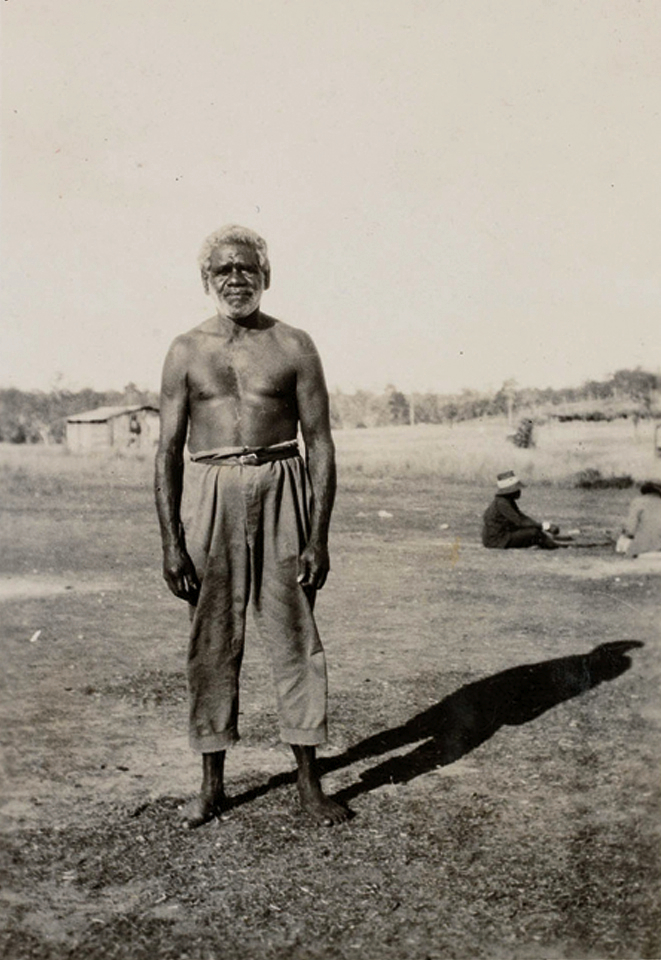 Jerry Jerome at Barambah Aboriginal Settlement c1930