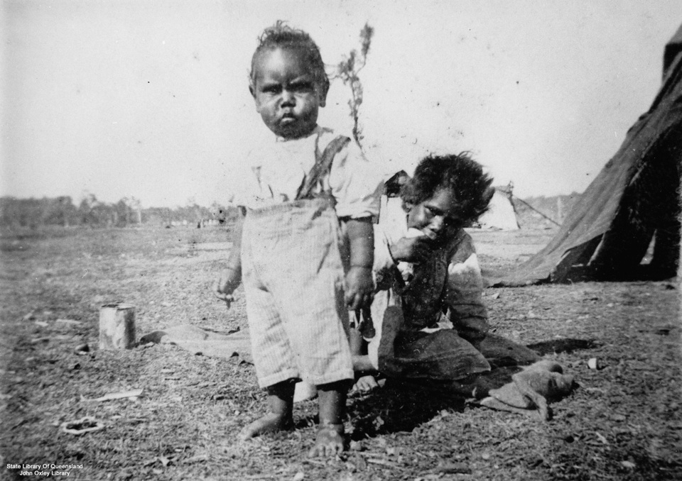 Children at Barambah Aboriginal Settlement 1905