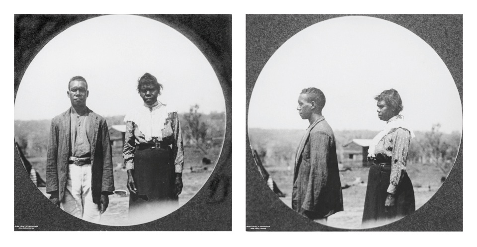 Harry Couts and Fanny at Barambah Aboriginal Settlement 1911