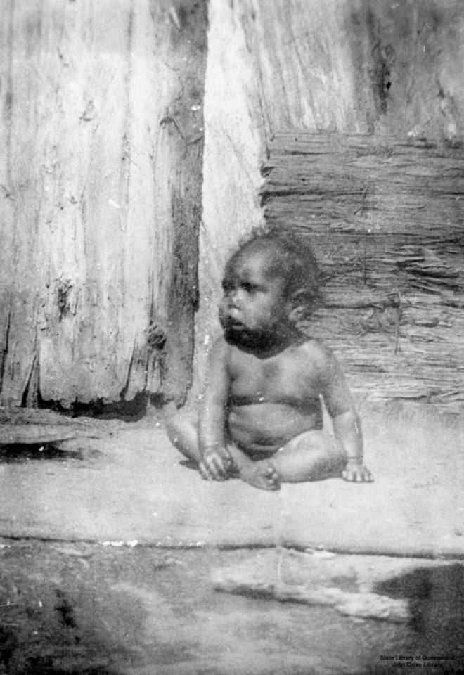 Infant at Barambah Aboriginal Settlement 1905