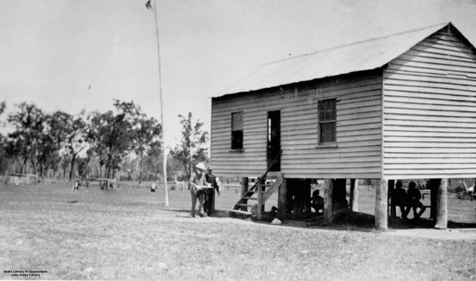 School building at Barambah Aboriginal Settlement 1911