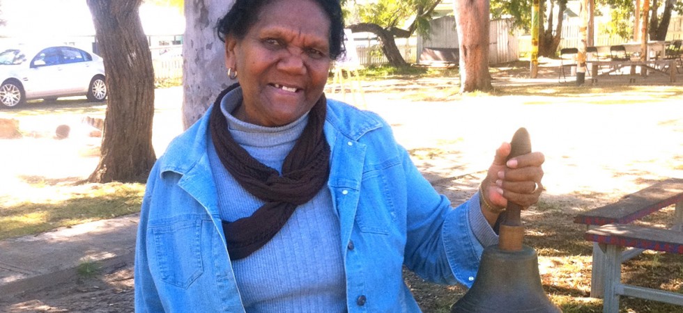 Aunty Ada rings the bell