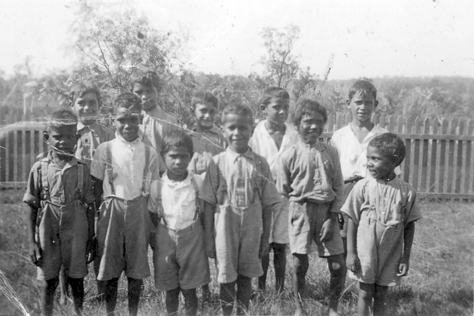 Boys at Cherbourg Aboriginal Settlement c1940