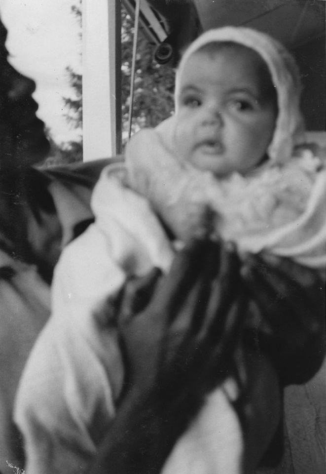 Baby at Cherbourg Hospital c1961