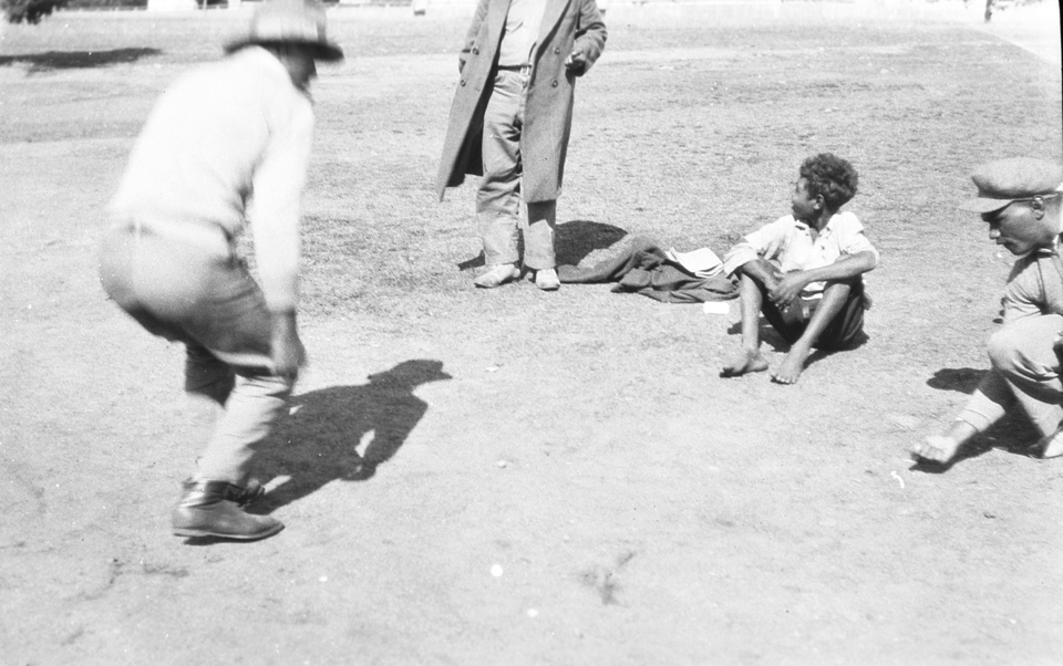 Men and boy at Cherbourg Aboriginal Settlement 1934