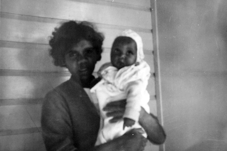Vera and Cepha Roma at Cherbourg Hospital c1961
