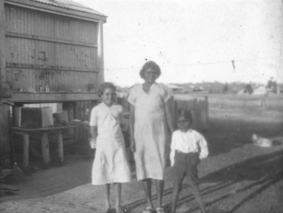 Woman and children at Cherbourg 1934