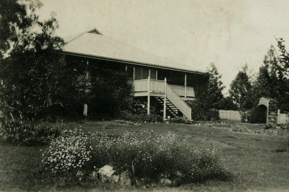 Superintendents house at Cherbourg Aboriginal Settlement c1934