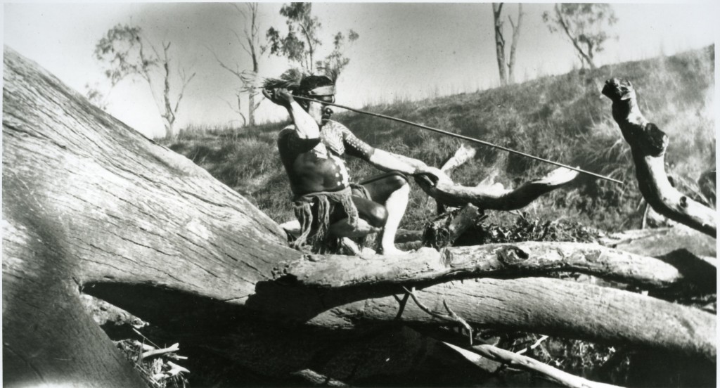 Decorated man at Barambah Aboriginal Settlement c1920