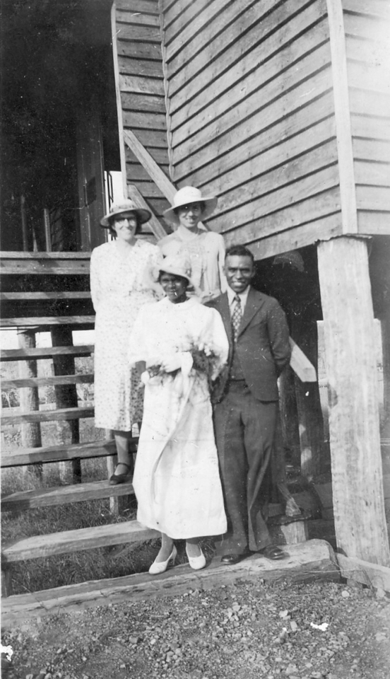 wedding-at-aim-church-at-cherbourg-aboriginal-settlement_1940s