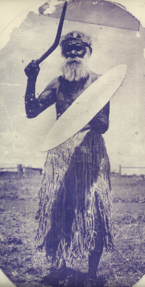 Bulgi at Cherbourg Aboriginal Settlement c1950