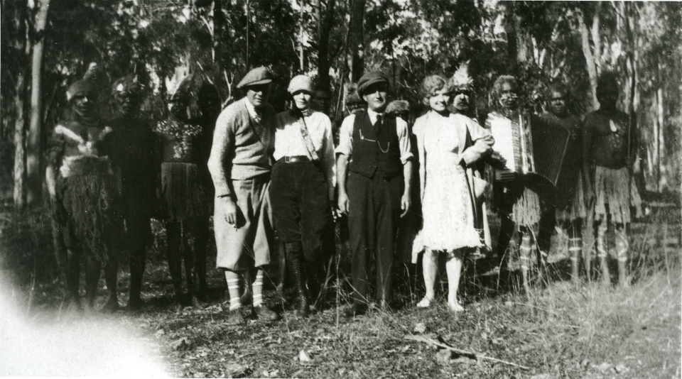 barambah-men-and-cast-from-movie-set_1930s