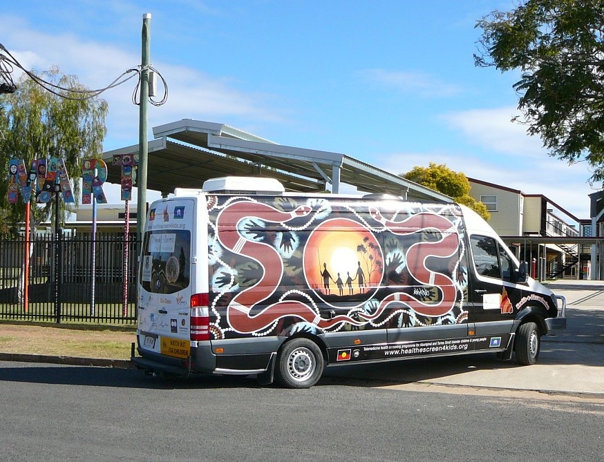 The Deadly Van at Cherbourg State School 2012