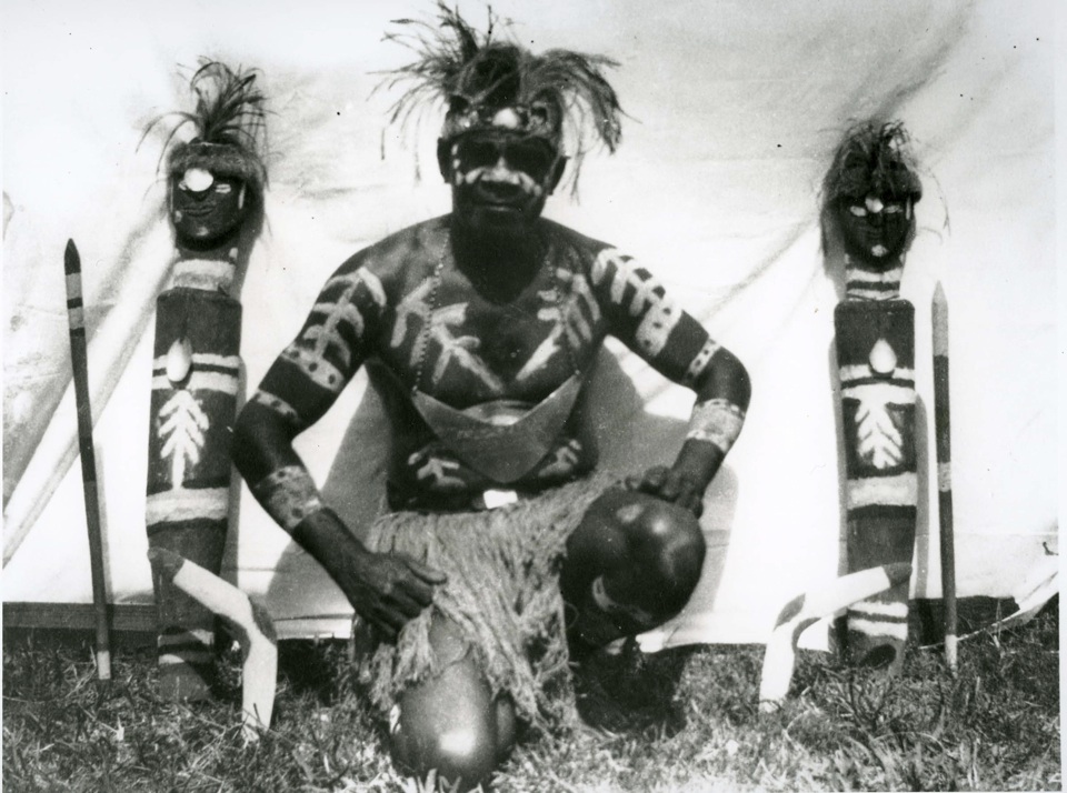 Fred Embery at Cherbourg Aboriginal Settlement c1930
