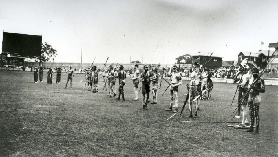 Grand Native Corroboree at the RNA Bowen Hills 1924
