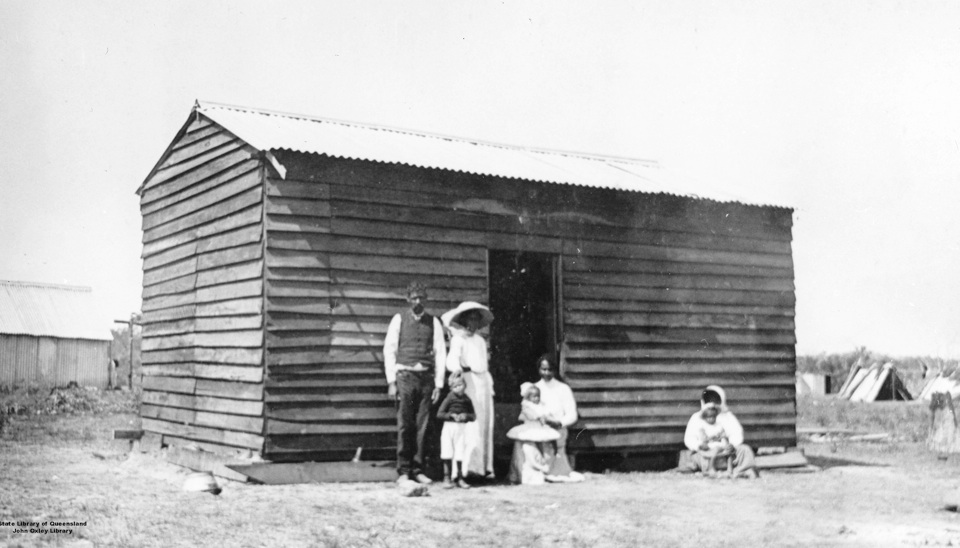 Married mens hut at Barambah Aboriginal Settlement 1911