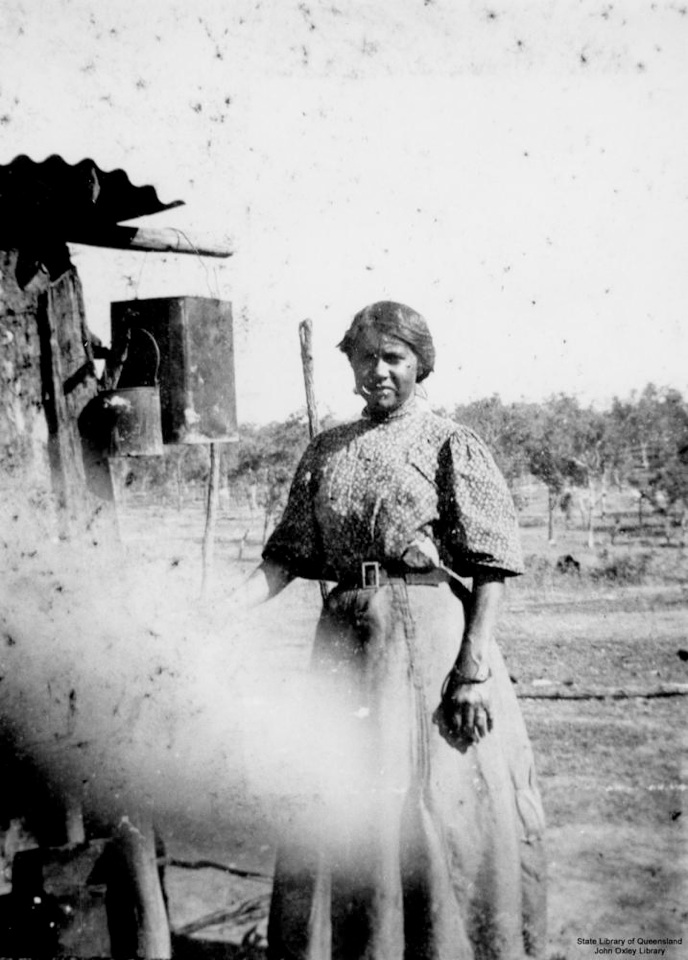 Woman at Barambah Aboriginal Settlement 1905